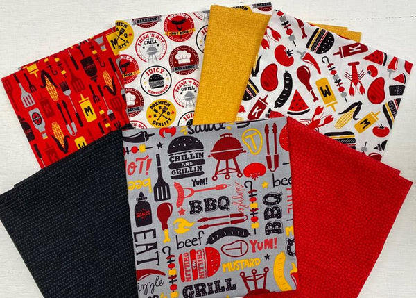 Peace, Love & BBQ Exclusive Bundle - Quilting by the Bay