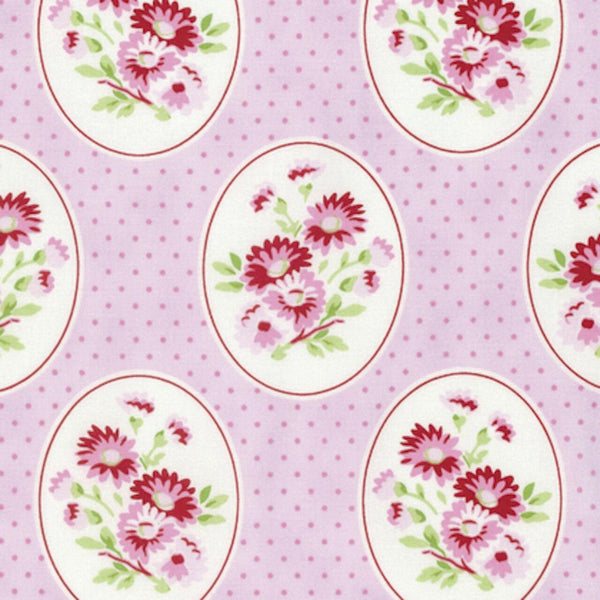 Rambling Rose Pink Granny Wallpaper PWTW135.PINKX - Quilting by the Bay