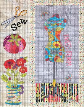 Sew Happy Quilt Kit and Pattern
