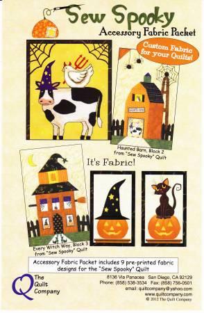 Sew Spooky Block of the Month Accessory Fabric Pack