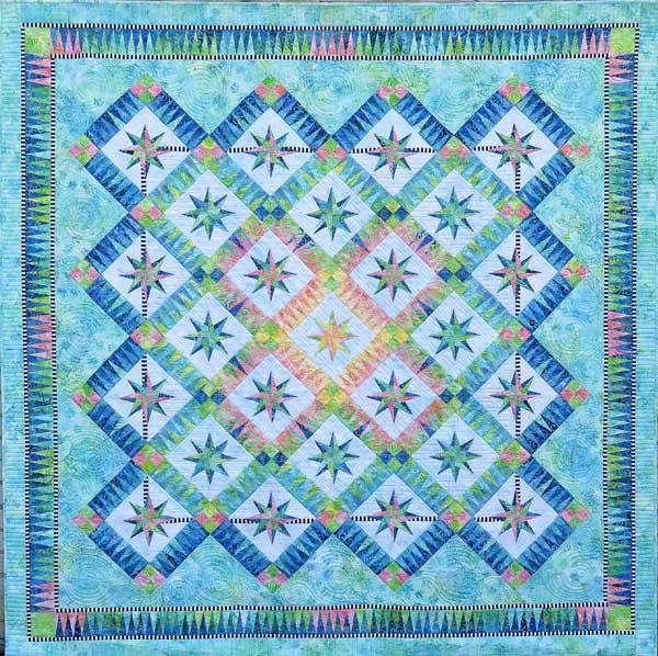 Be Colourful Summer Breeze Pattern - Quilting by the Bay