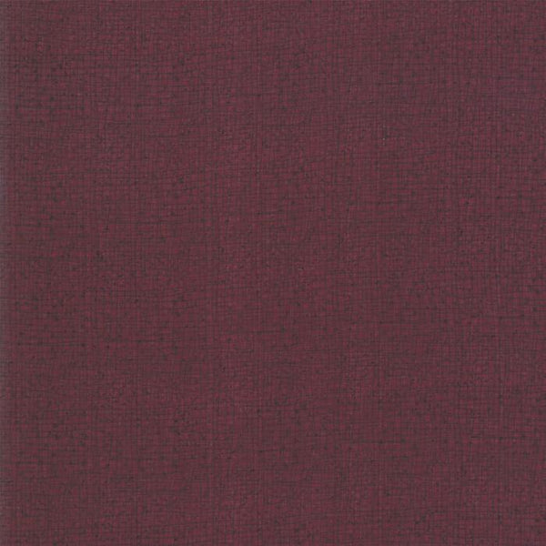 Thatched Burgundy Texture Solid 48626 60 - Quilting by the Bay