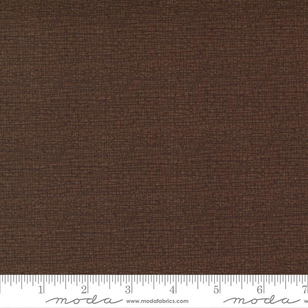Thatched Chocolate Bar Plaid Tweed 48626 164 - Quilting by the Bay