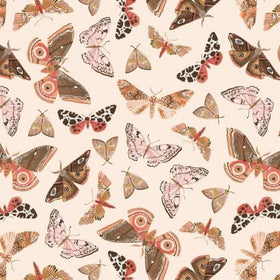 The Fae Cream Moths STELLA-DRR2233-CREAM