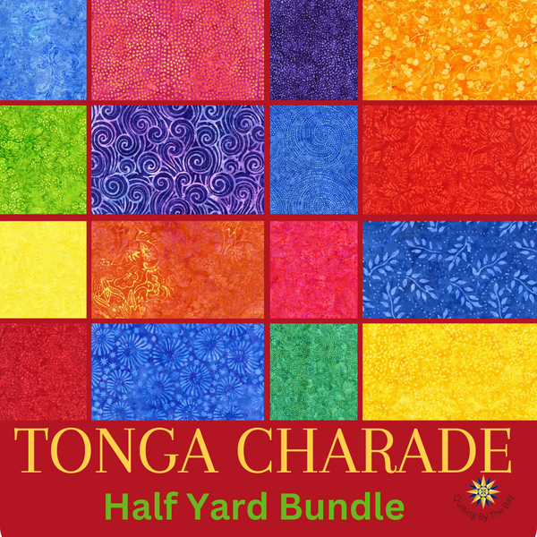 Tonga Batik Charade 16 Half Yard Cuts Bundle