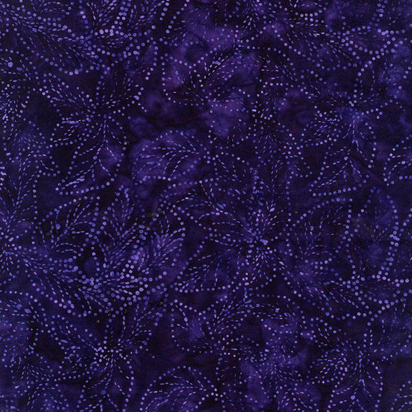 Tonga Brightside Grape Dots & Lines Batik - B2707 Grape