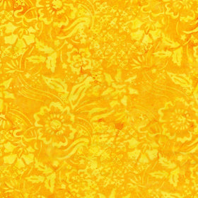 Tonga Brightside Yellow Nature Walk Batik - B7128 Yellow