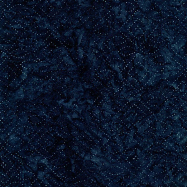 Tonga Liberty Blue Geo Dots Batik - B2530 Blue - 69