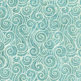 Tonga Surfside Coast Swirls Batik - B2199 Coast
