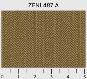 Zenith Herringbone Brown ZENI 487 A TAN - 83 inch End of Bolt