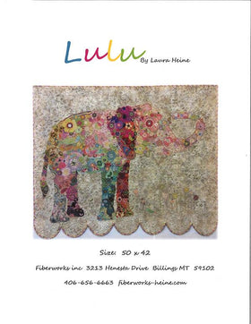 Lulu Collage Pattern by Laura Heine