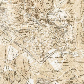 Vintage Blueprints Ivory Map ATR 16930 15 - 63
